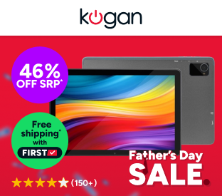 Kogan Explore Tab 10.1" Full HD Android Tablet (4GB, 128GB, Wi-Fi) Product Image