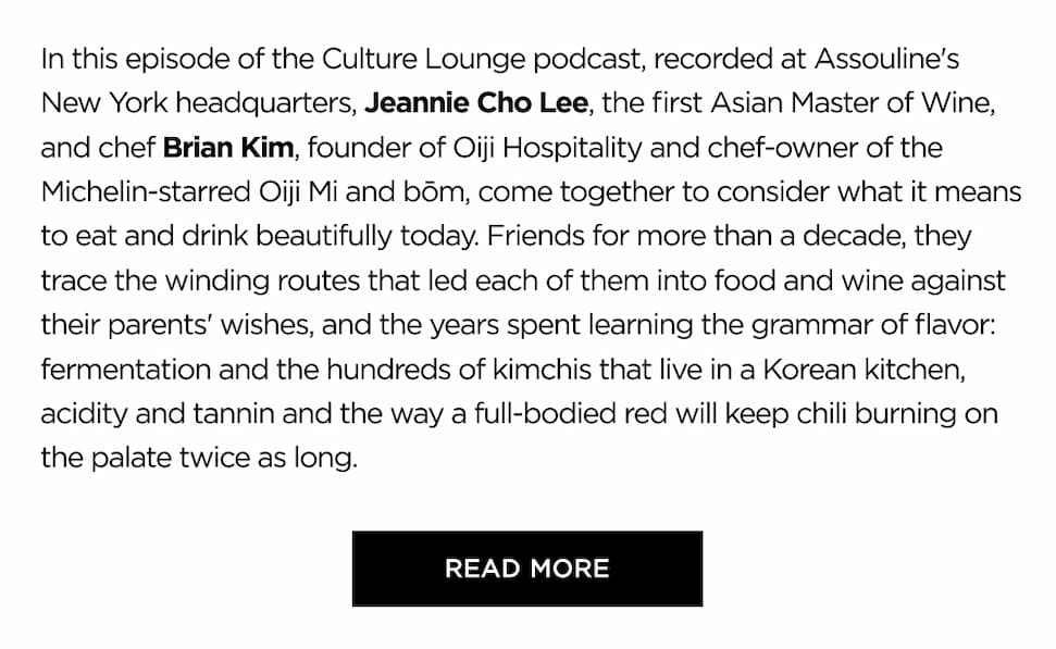Culture Lounge Podcast Wine and Cuisine