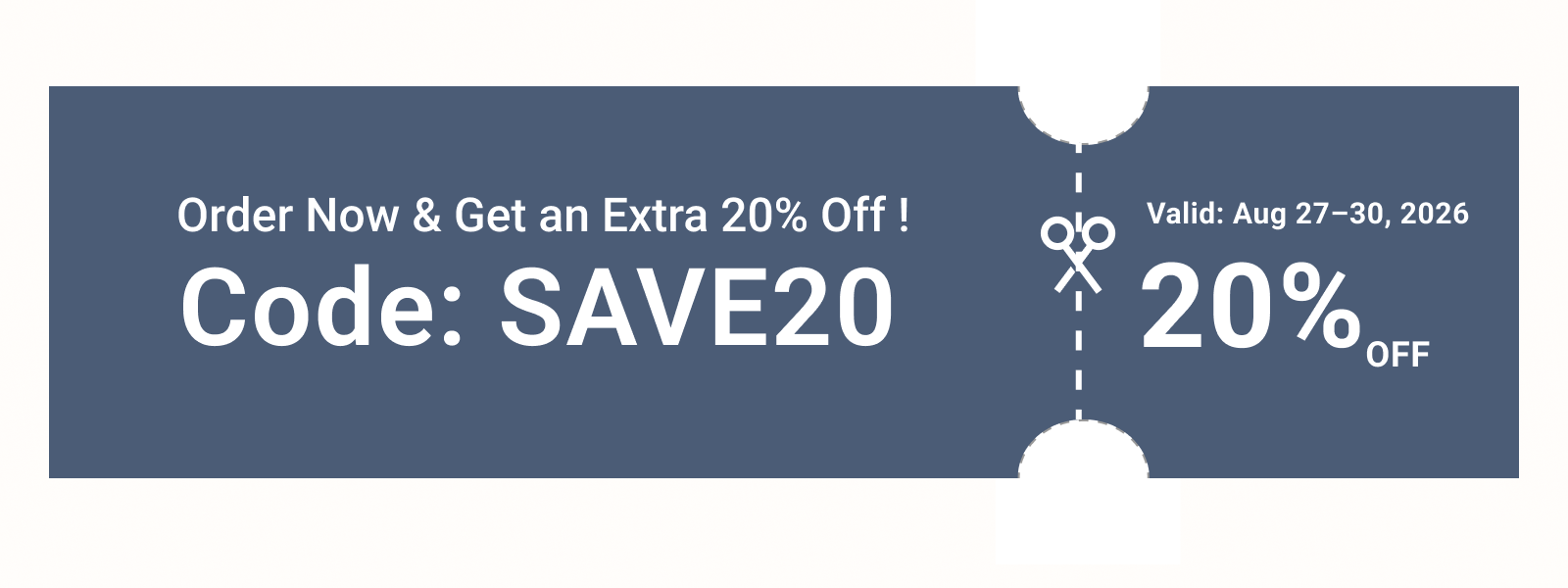 CODE: SAVE20