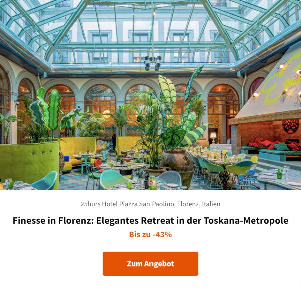 Finesse in Florenz: Elegantes Retreat in der Toskana-Metropole
