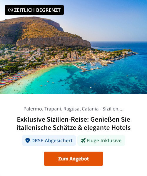 Exklusive Sizilien-Reise: Genießen Sie italienische Schätze &amp; elegante Hotels