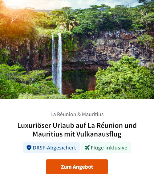 Luxuriöser Urlaub auf La Réunion und Mauritius mit Vulkanausflug
