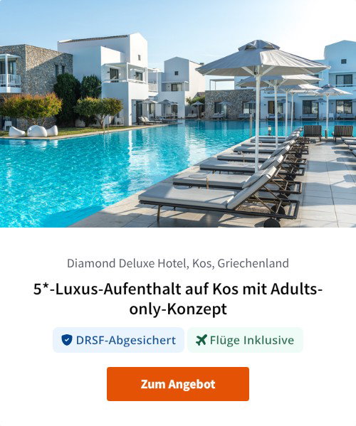 5*-Luxus-Aufenthalt auf Kos mit Adults-only-Konzept