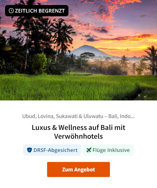 Luxus &amp; Wellness auf Bali mit Verwöhnhotels