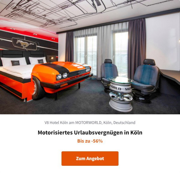 Motorisiertes Urlaubsvergnügen in Köln