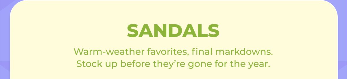 Sandals