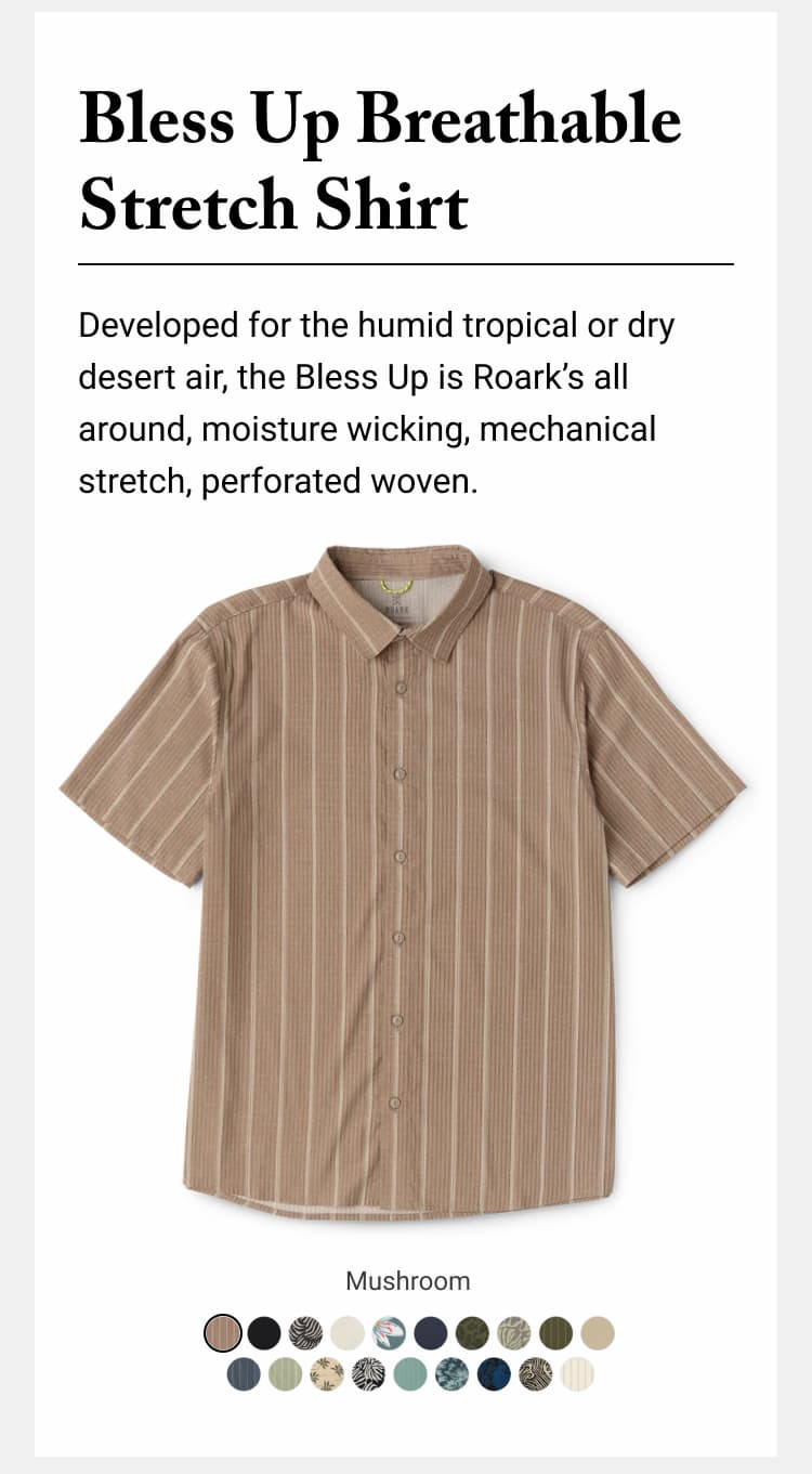 Bless Up Breathable Button Up Shirt