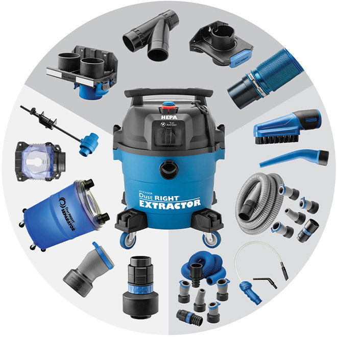 Pro-Quality Dust Extractor