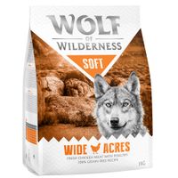 2 x 1kg Wolf of Wilderness Dry Dog Food - Try Now!