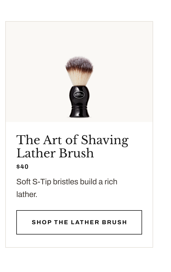 Product image of The Art of Shaving Lather Brush with 
