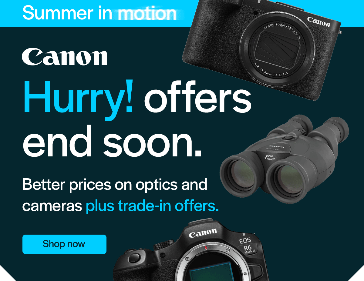 Canon - Hurry! Offers end soon.Better prices on optics and cameras plus trade-in offers