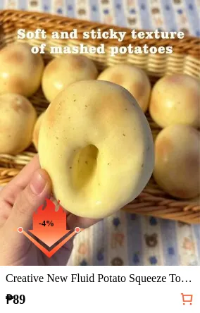 Creative New Fluid Potato Squeeze Toy, Water-Like Pressure Relief Soft Squishy Toy, Slow Rebound Squeeze Toy, Gift For Friends