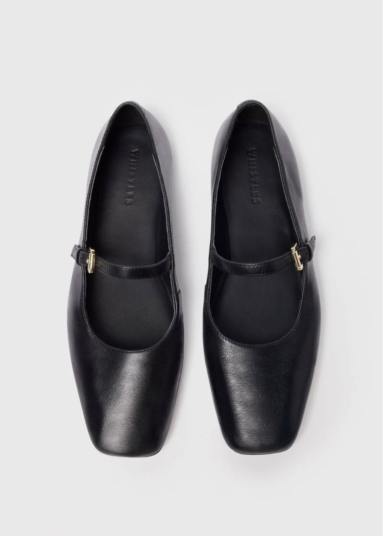 Black Mary Jane Ballet Pump