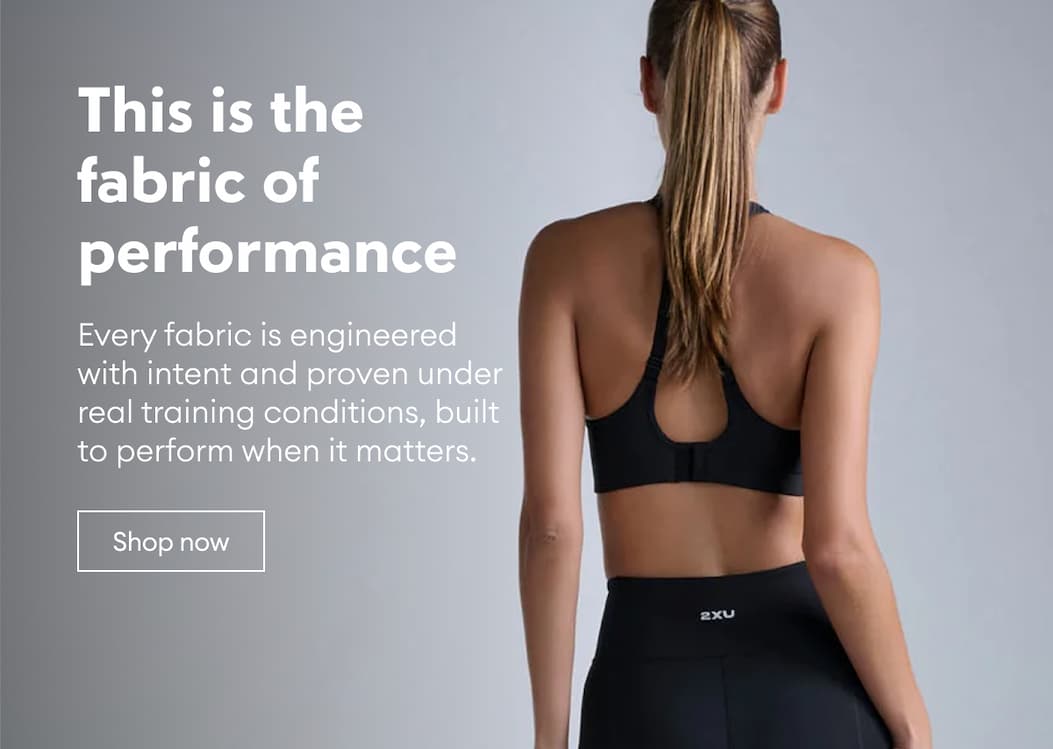 This is the fabric of performance | Shop now 