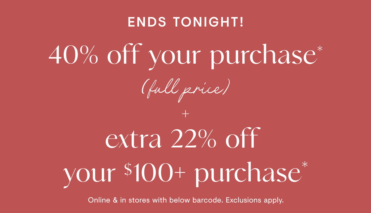 40% off