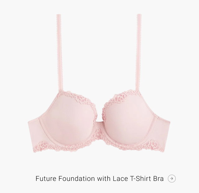 Future Foundation with Lace T-Shirt Bra