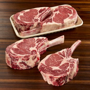 Kirkland Signature USDA Prime Beef Bone-In Ribeye Steak