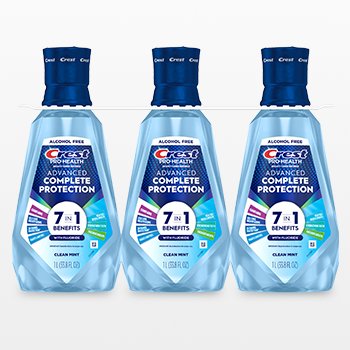 Crest Pro-Health Advanced Mouthwash, 33.8 fl oz, 3-pack