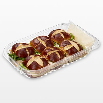 Kirkland Signature Chicken Sandwich on Pretzel Buns with Sauce
