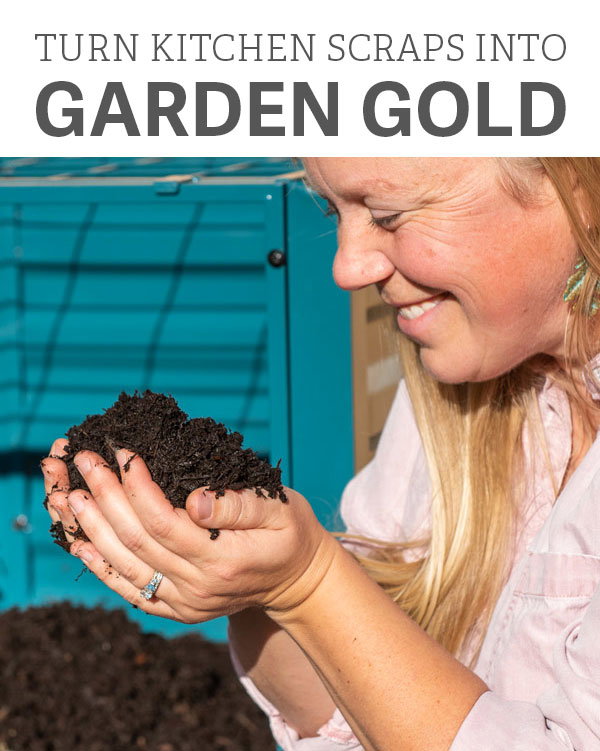 Turn Kitchen Scraps into Garden Gold
