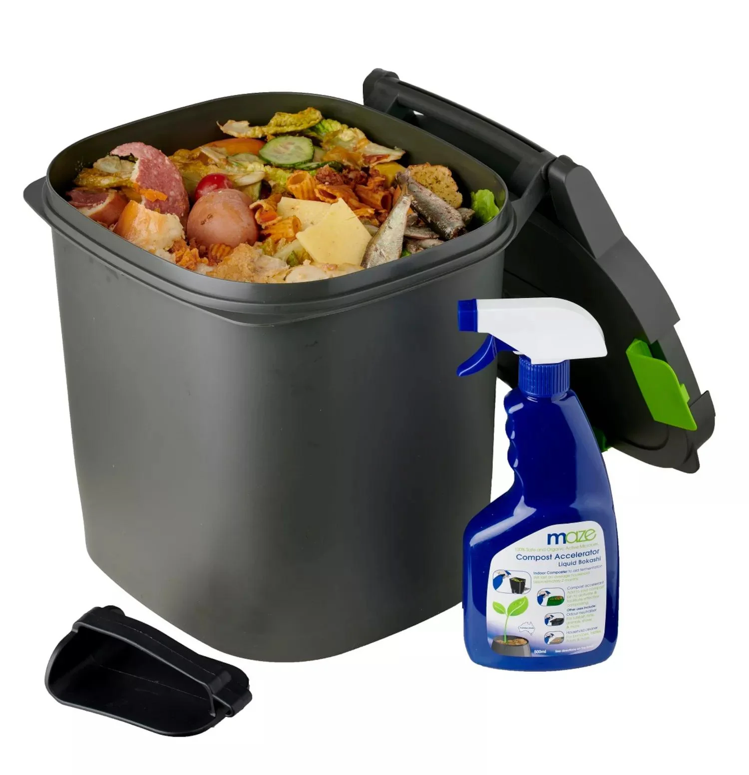 Image of Maze Airtight Bokashi Composter Kit, 14 liter