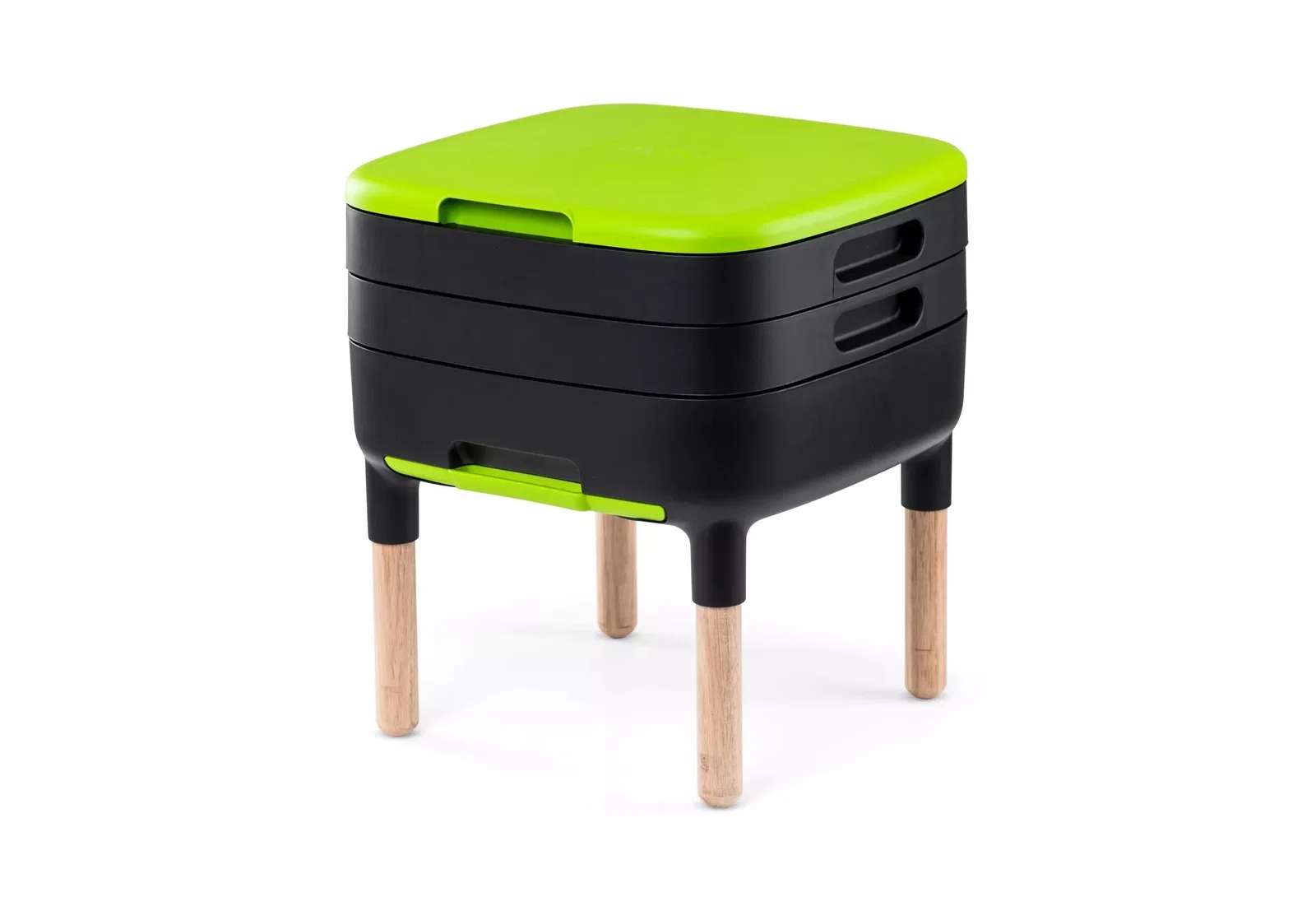 Image of Maze Worm Farm Composter Trays with Wood Legs