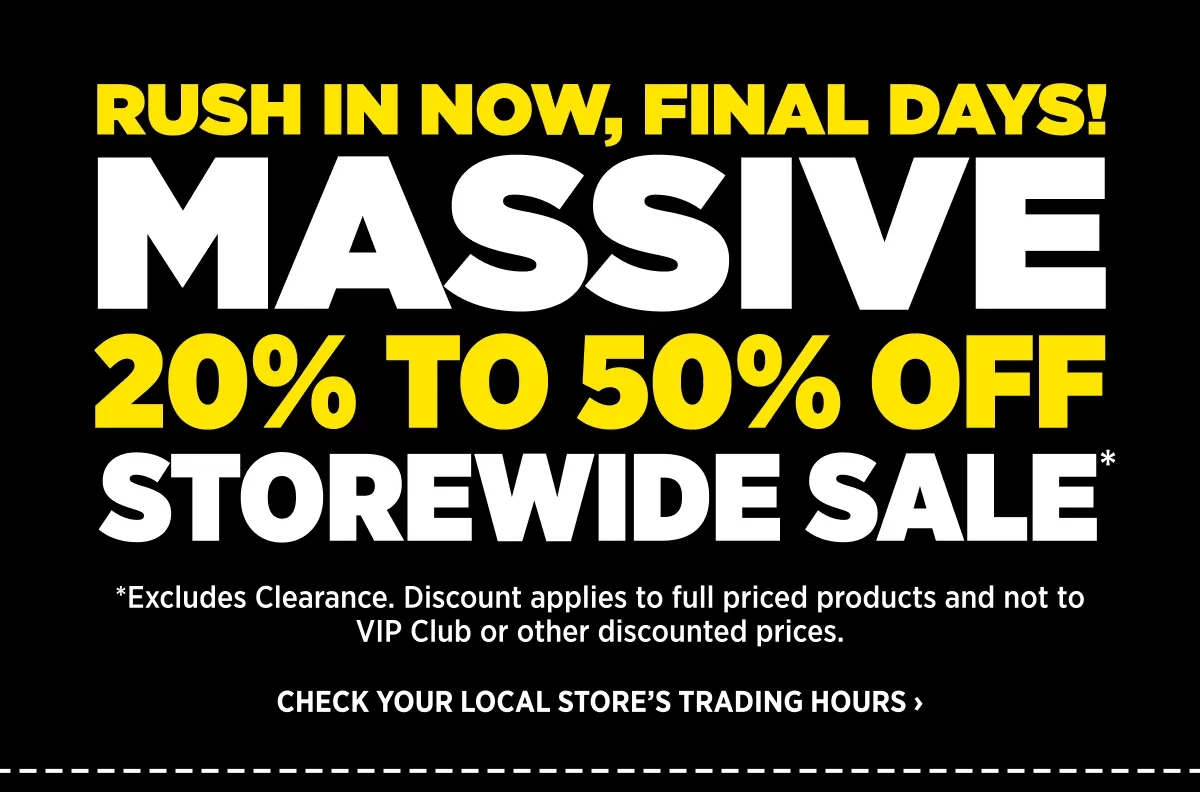 Massive Sale