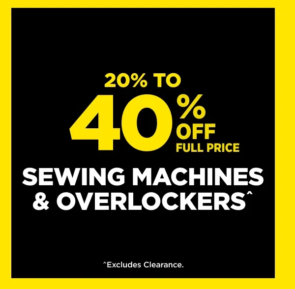 SEWING MACHINES & OVERLOCKERS^