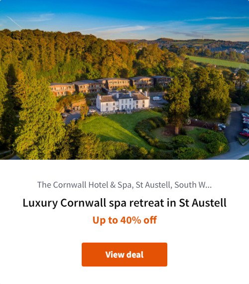 Luxury Cornwall spa retreat in St Austell