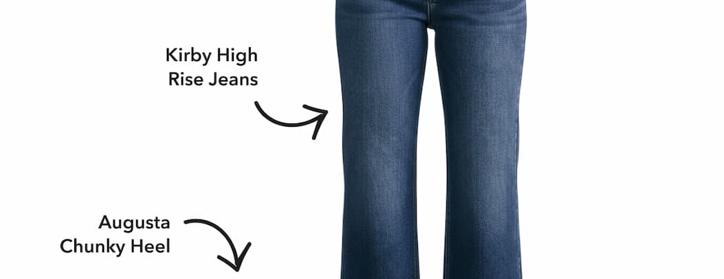 Kirby High Rise Wide Leg Jeans