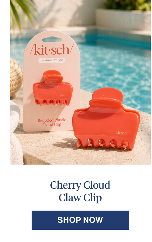Cherry Cloud Claw Clip