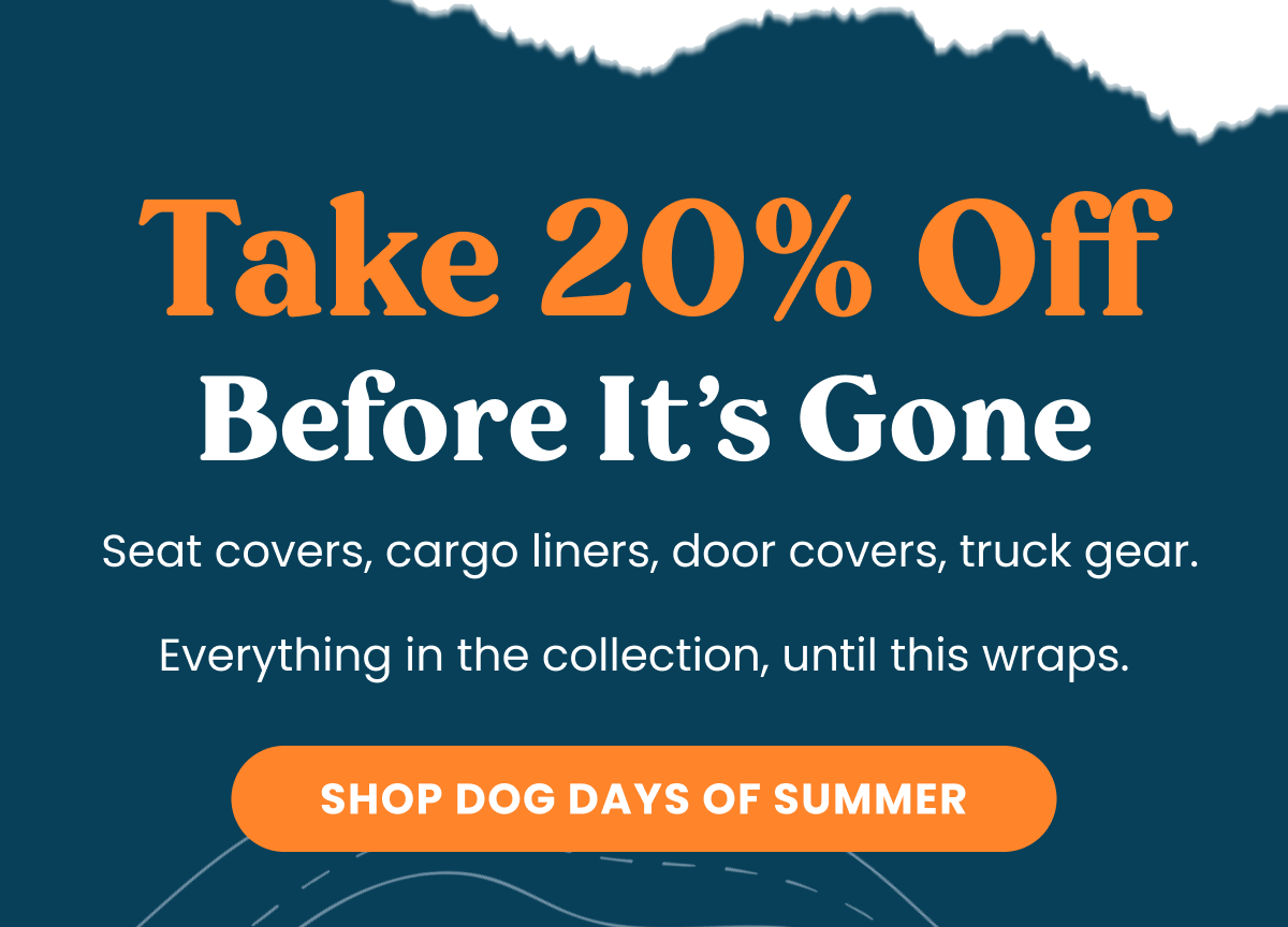 Take 20% Off Before It's Gone