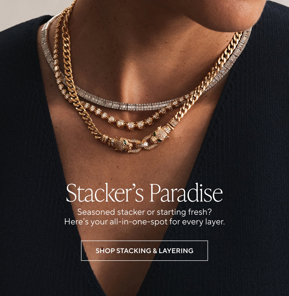 SHOP STACKING & LAYERING