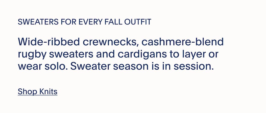 SHOP KNITS
