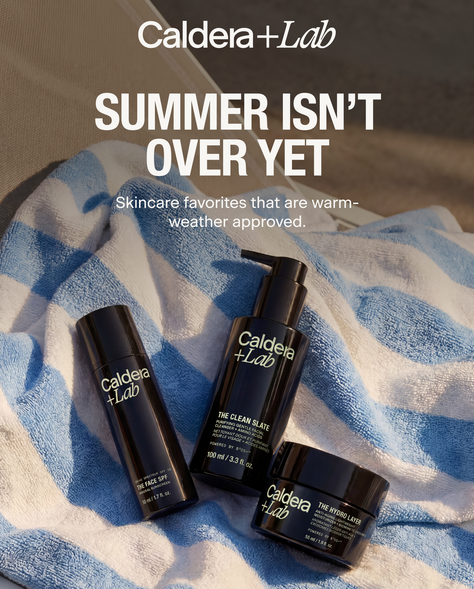 SUMMER ISN'T OVER YET | Skincare favorites that are warm-weather approved.