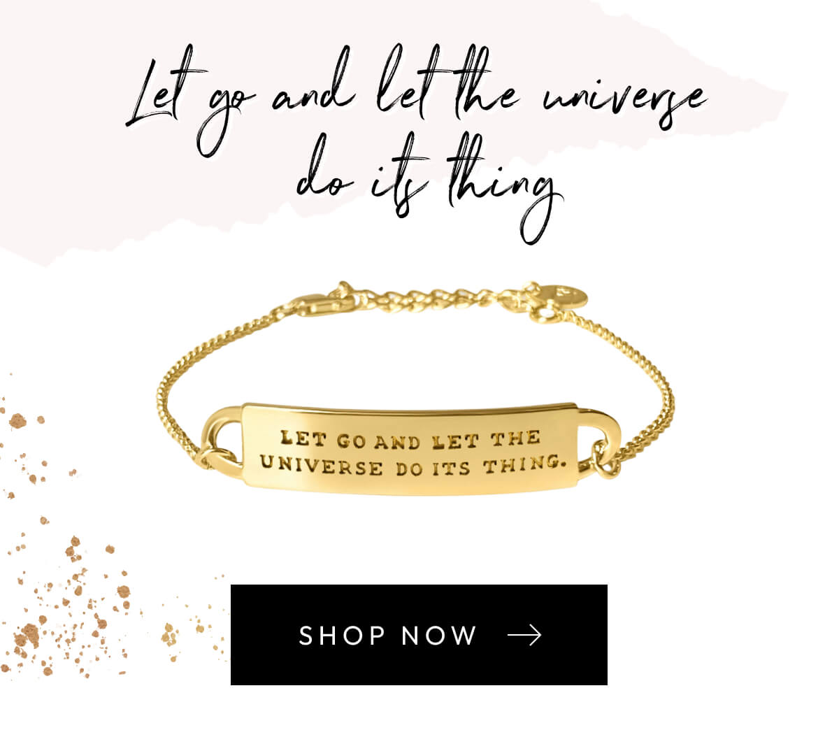 Let go and let the universe do its thing