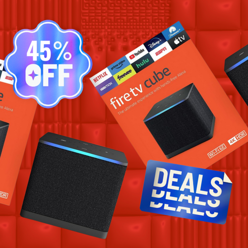 Nothing But a Square Deal: Take 45% Off Amazon Fire TV Cube