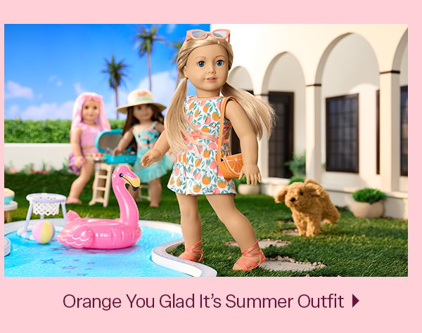 orange you glad its summer outfit