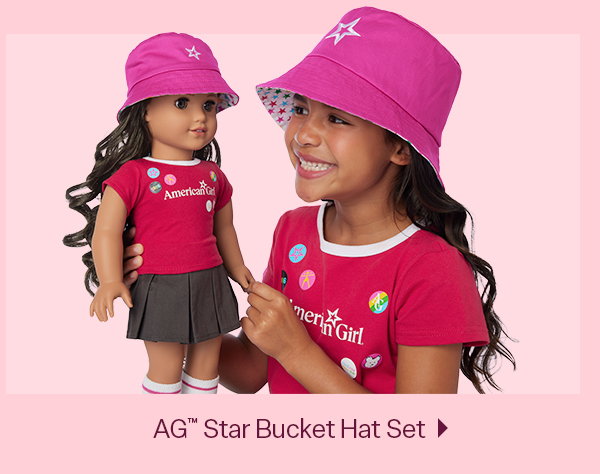 AG star bucket hat set