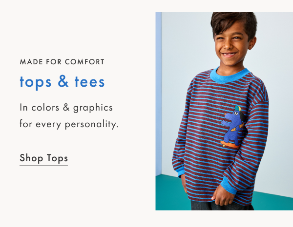 MADE FOR COMFORT | tops & tees | Shop Tops