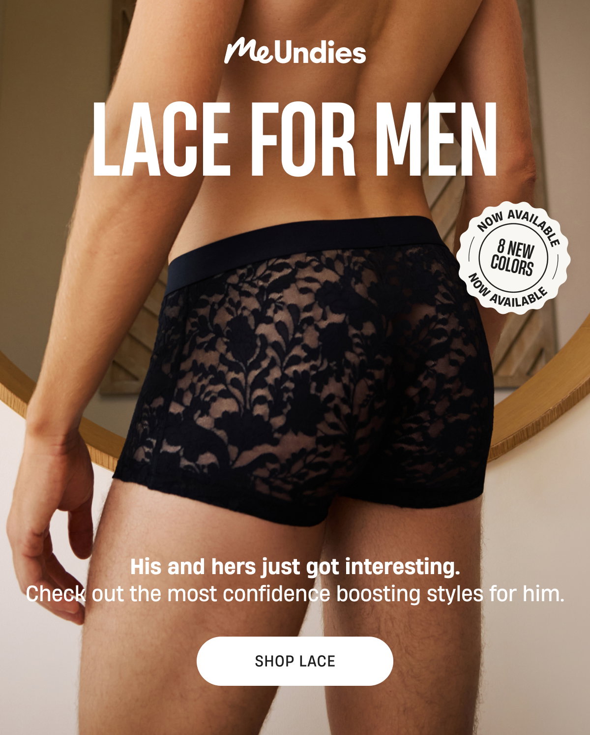 MeUndies | Lace For Men | Shop Lace
