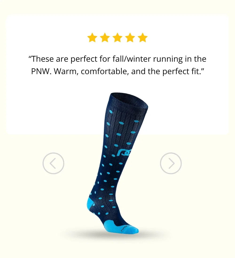 “These are perfect for fall/winter running in the PNW. Warm, comfortable, and the perfect fit.”