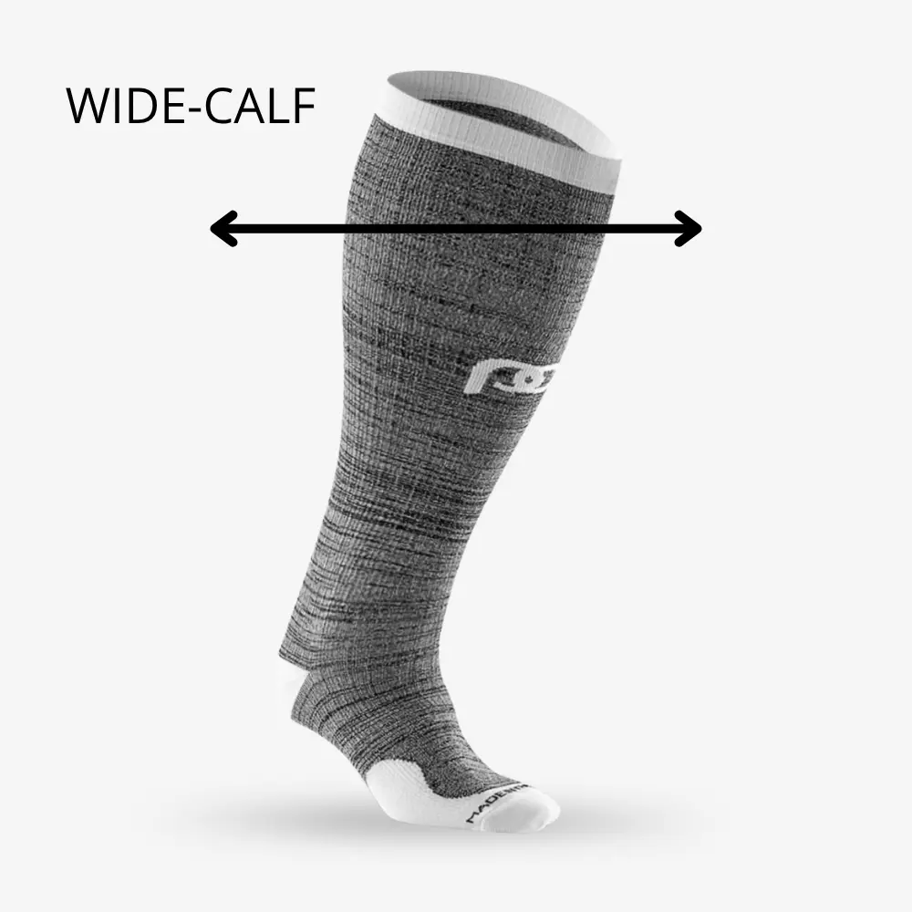 Marathon Wide-Calf, Heather Slate