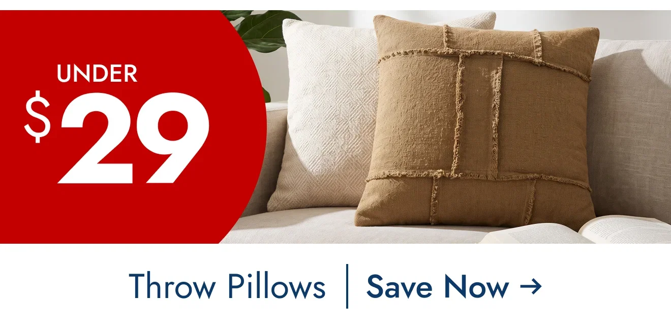Throw Pillows Under $29