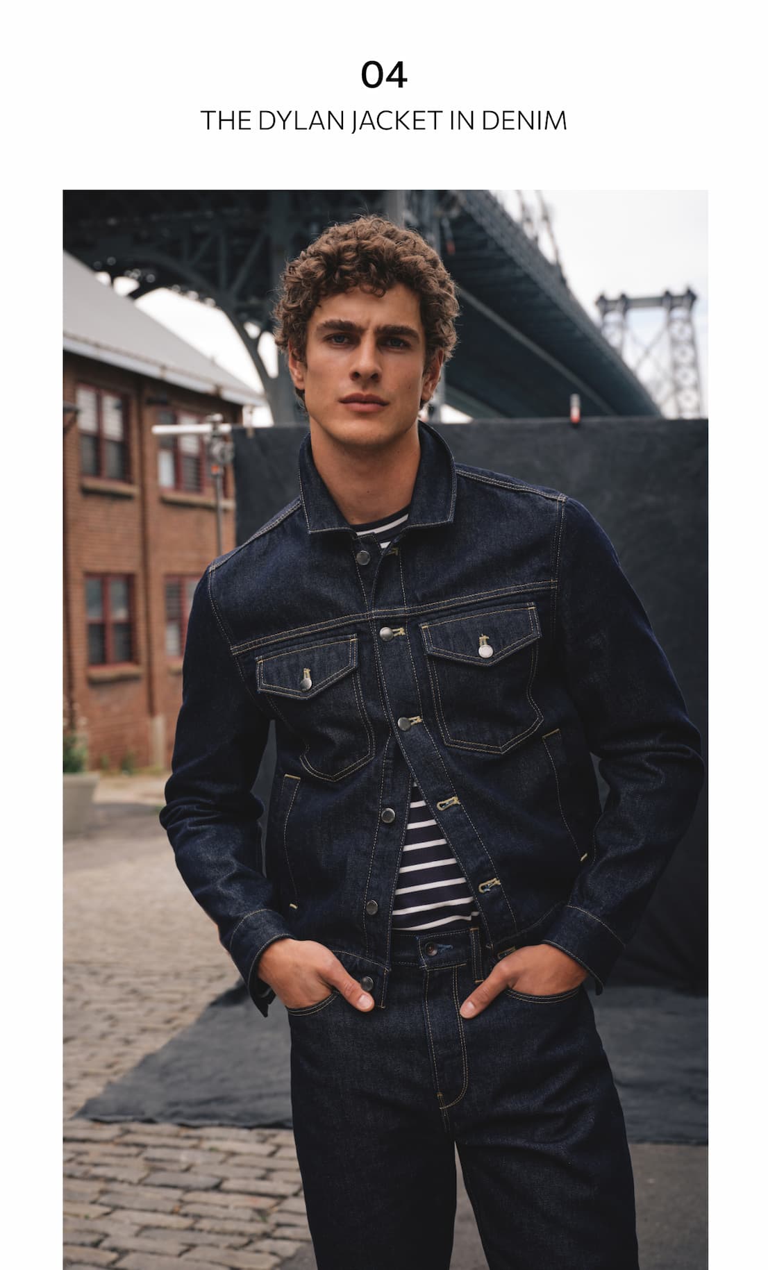 SHOP THE DYLAN JACKET IN DENIM