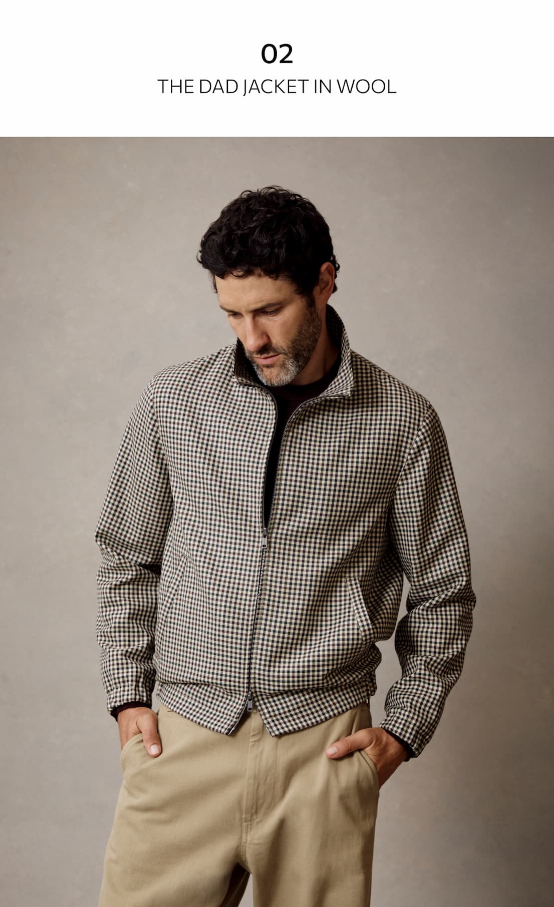 SHOP THE DAD JACKET IN WOOL