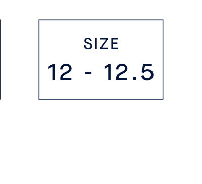 SIZE 12 - 12.5