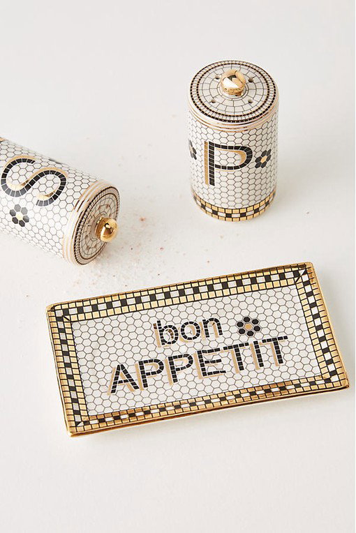 Bistro Salt & Pepper Shakers