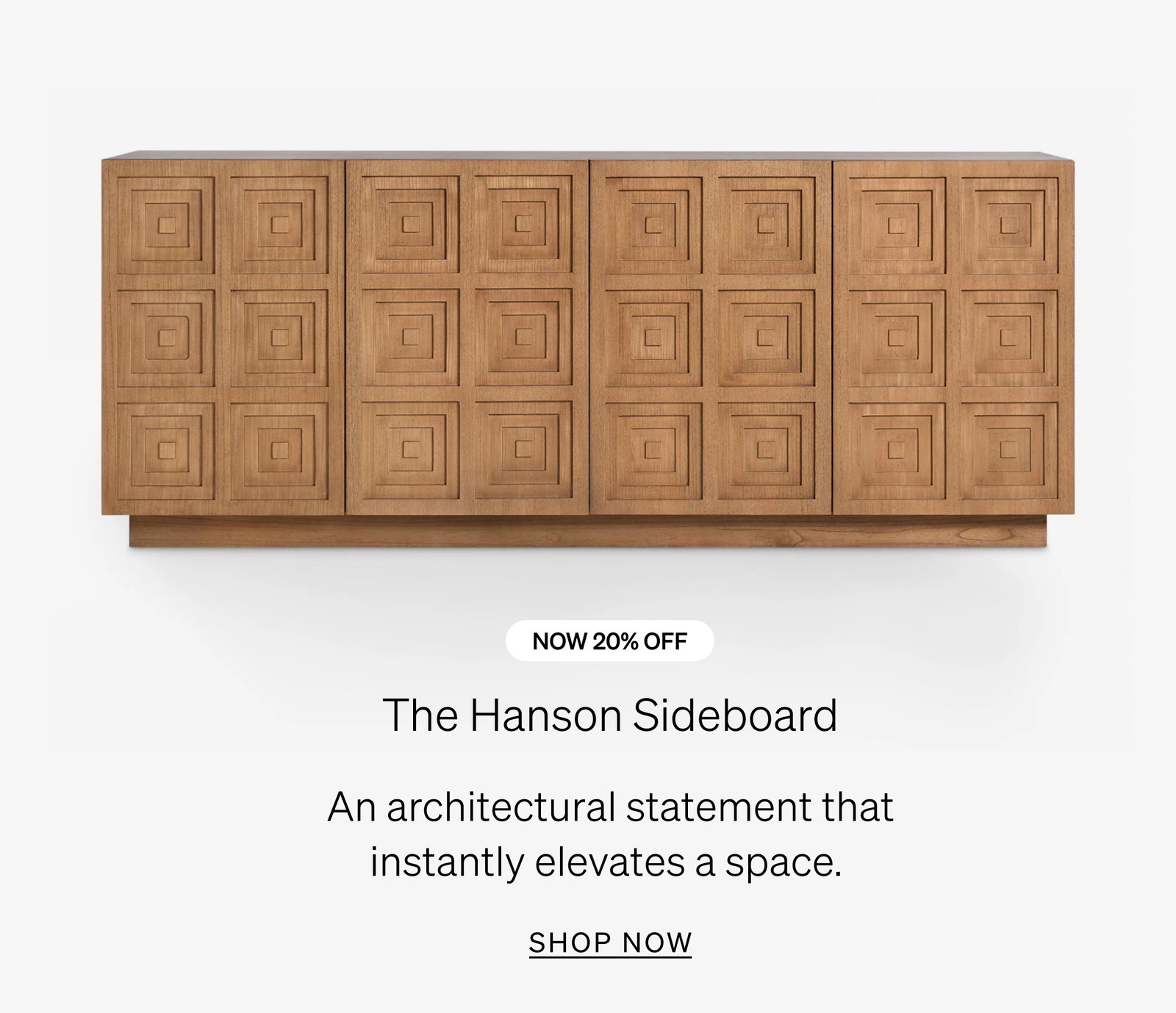 Shop The Hanson Sideboard