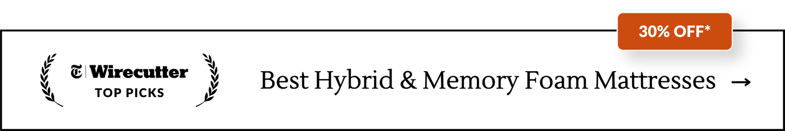 Wirecutter's Best Hybrid & Memory Foam Mattresses